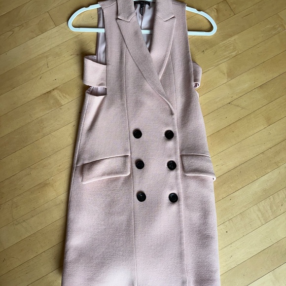 Marissa Webb Celia Trench Vest Dress. XS  GD1097 - Picture 2 of 8